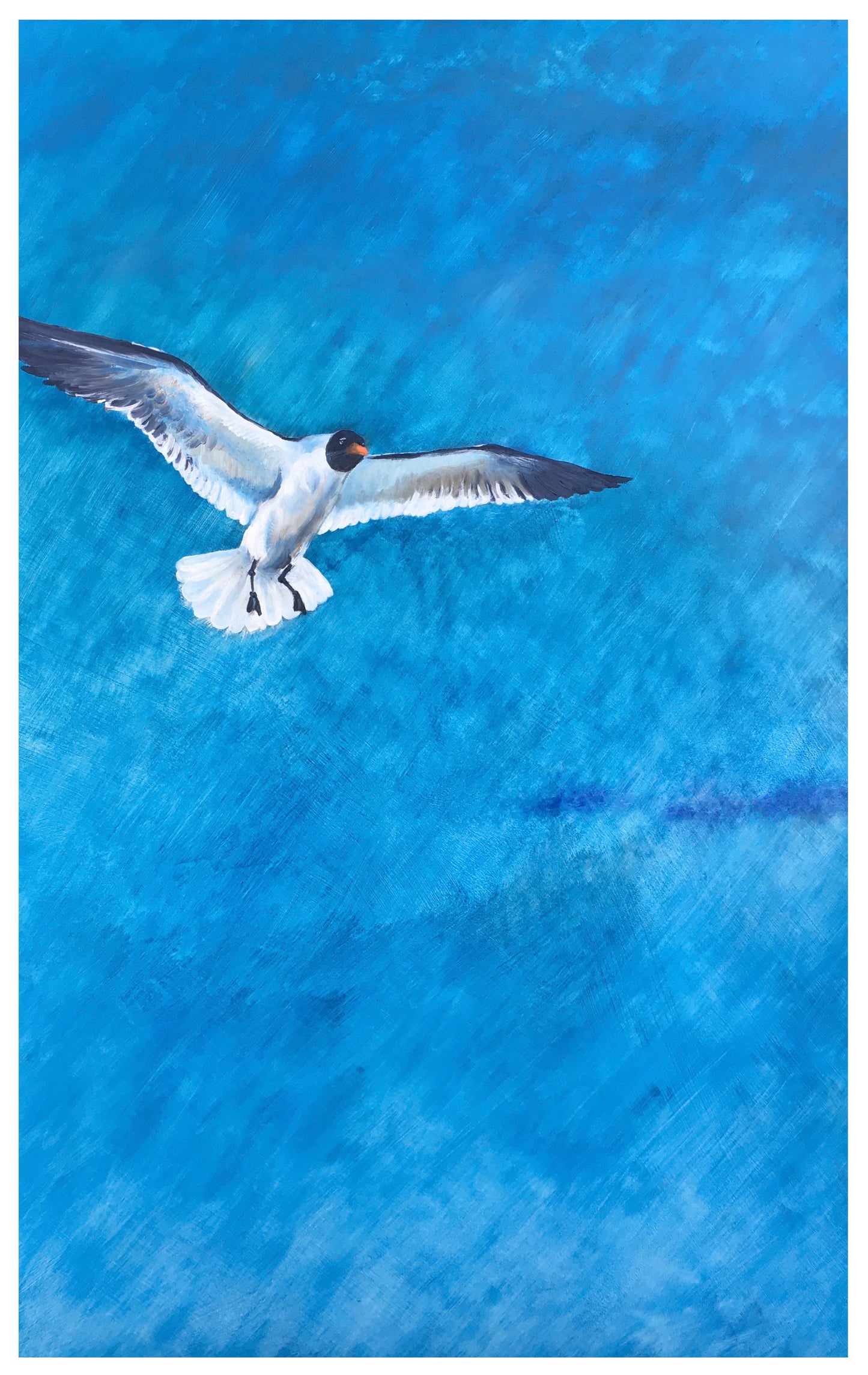 Crystal Beach Seagull Series #2 (print)